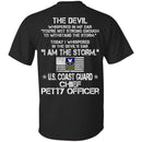 I Am The Storm - US Coast Guard Chief Petty Officer CustomCat