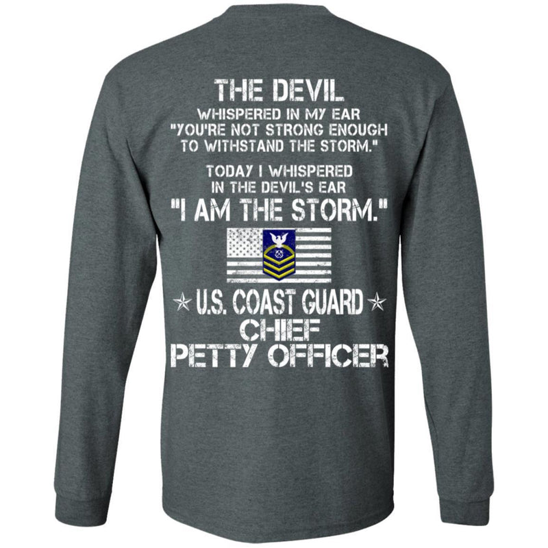I Am The Storm - US Coast Guard Chief Petty Officer CustomCat