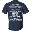 I Am The Storm - US Coast Guard Chief warrant officer CustomCat