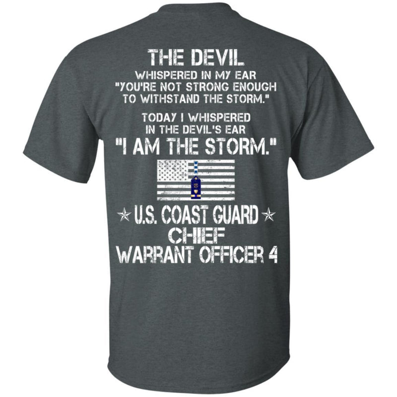 I Am The Storm - US Coast Guard Chief warrant officer CustomCat