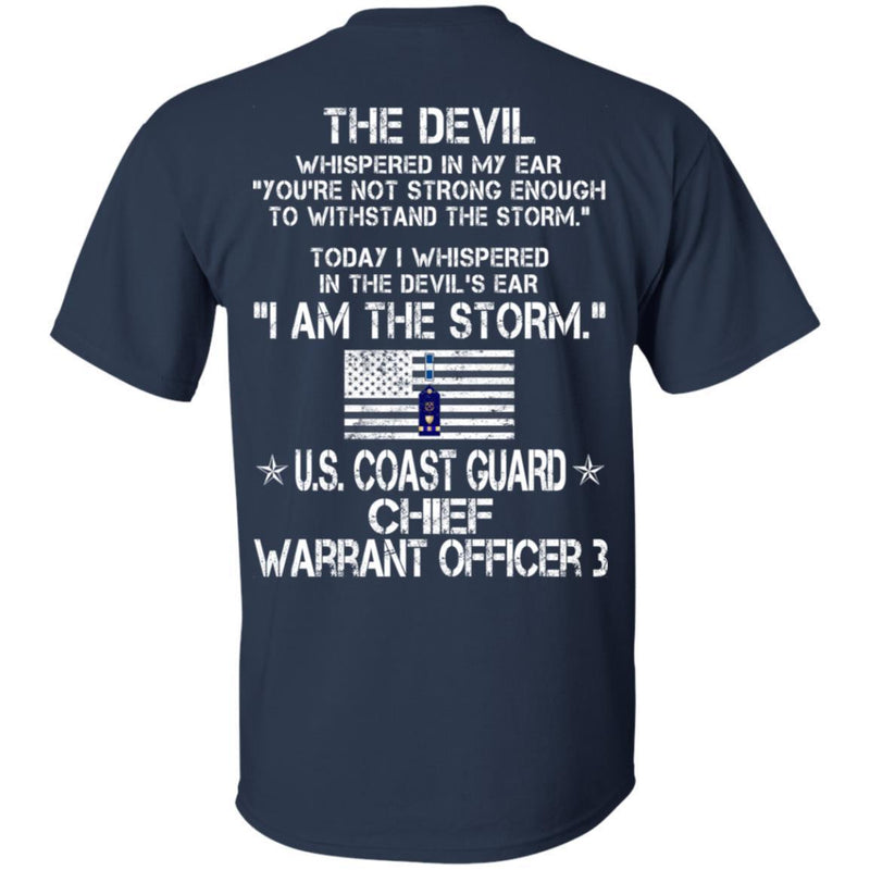 I Am The Storm - US Coast Guard Chief warrant officer