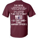 I Am The Storm - US Coast Guard Chief warrant officer CustomCat