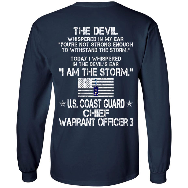 I Am The Storm - US Coast Guard Chief warrant officer CustomCat