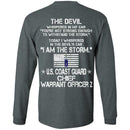 I Am The Storm - US Coast Guard Chief warrant officer CustomCat
