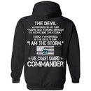 I Am The Storm - US Coast Guard Commander CustomCat
