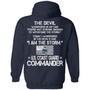 I Am The Storm - US Coast Guard Commander CustomCat