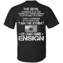 I Am The Storm - US Coast Guard Ensign CustomCat