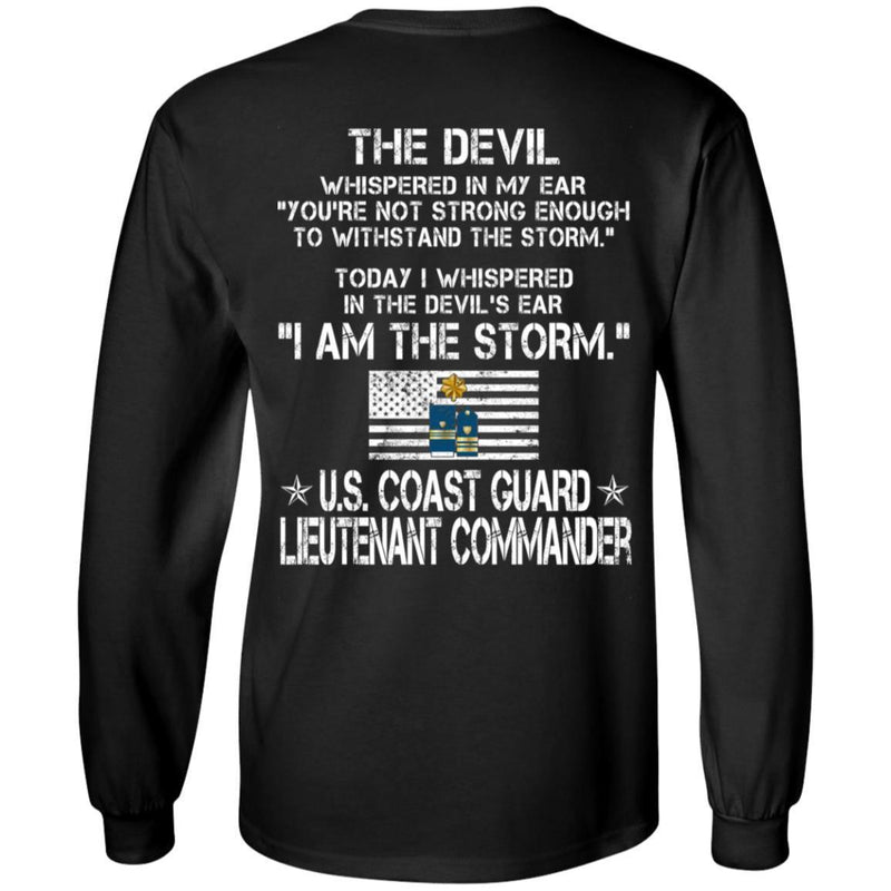 I Am The Storm - US Coast Guard Lieutenant Commander CustomCat