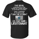 I Am The Storm - US Coast Guard Lieutenant CustomCat