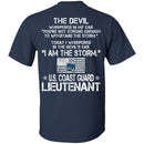 I Am The Storm - US Coast Guard Lieutenant CustomCat