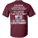 I Am The Storm - US Coast Guard Lieutenant CustomCat