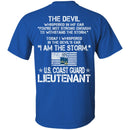 I Am The Storm - US Coast Guard Lieutenant CustomCat