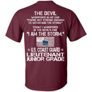 I Am The Storm - US Coast Guard Lieutenant Junior Grade CustomCat