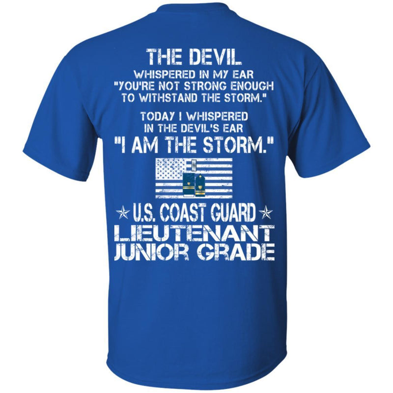 I Am The Storm - US Coast Guard Lieutenant Junior Grade CustomCat