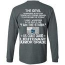 I Am The Storm - US Coast Guard Lieutenant Junior Grade CustomCat