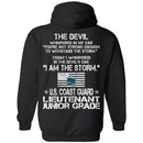 I Am The Storm - US Coast Guard Lieutenant Junior Grade CustomCat