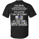 I Am The Storm - US Coast Guard Master Chief Petty Officer CustomCat