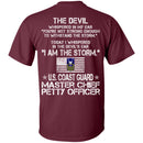 I Am The Storm - US Coast Guard Master Chief Petty Officer CustomCat