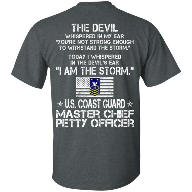 I Am The Storm - US Coast Guard Master Chief Petty Officer CustomCat