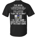 I Am The Storm - US Coast Guard Master Chief Petty Officer Of The Coast Guard CustomCat