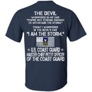 I Am The Storm - US Coast Guard Master Chief Petty Officer Of The Coast Guard CustomCat