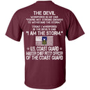 I Am The Storm - US Coast Guard Master Chief Petty Officer Of The Coast Guard CustomCat