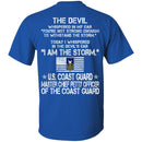 I Am The Storm - US Coast Guard Master Chief Petty Officer Of The Coast Guard CustomCat