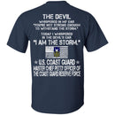 I Am The Storm - US Coast Guard Master Chief Petty Officer of the Coast Guard Reserve Force CustomCat