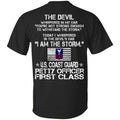 I Am The Storm - US Coast Guard Petty Officer First Class CustomCat