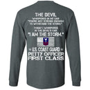 I Am The Storm - US Coast Guard Petty Officer First Class CustomCat