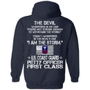 I Am The Storm - US Coast Guard Petty Officer First Class CustomCat