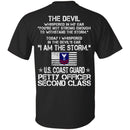 I Am The Storm - US Coast Guard Petty Officer Second Class CustomCat