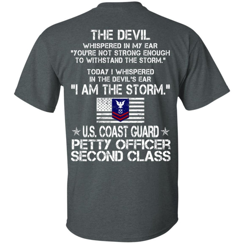 I Am The Storm - US Coast Guard Petty Officer Second Class CustomCat