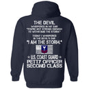 I Am The Storm - US Coast Guard Petty Officer Second Class CustomCat