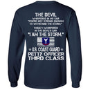 I Am The Storm - US Coast Guard Petty Officer Third Class CustomCat