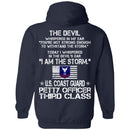 I Am The Storm - US Coast Guard Petty Officer Third Class CustomCat
