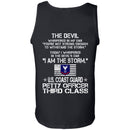 I Am The Storm - US Coast Guard Petty Officer Third Class CustomCat