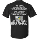 I Am The Storm - US Coast Guard Rear Admiral CustomCat