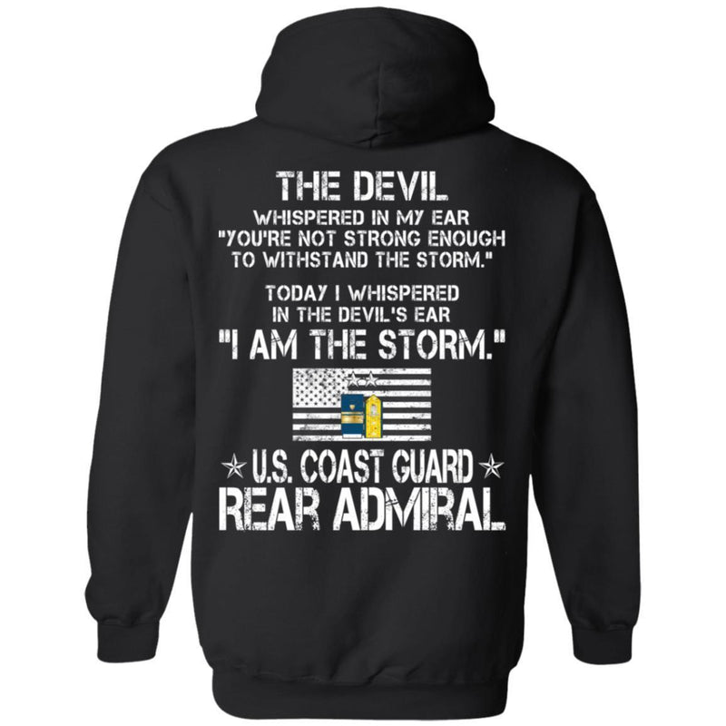 I Am The Storm - US Coast Guard Rear Admiral CustomCat