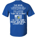 I Am The Storm - US Coast Guard Rear Admiral Lower Half CustomCat