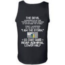 I Am The Storm - US Coast Guard Rear Admiral Lower Half CustomCat
