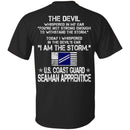 I Am The Storm - US Coast Guard Seaman Apprentice CustomCat