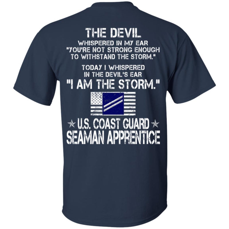 I Am The Storm - US Coast Guard Seaman Apprentice CustomCat