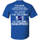 I Am The Storm - US Coast Guard Seaman Apprentice CustomCat