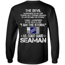 I Am The Storm - US Coast Guard Seaman CustomCat