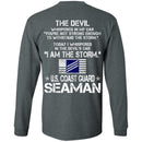 I Am The Storm - US Coast Guard Seaman CustomCat