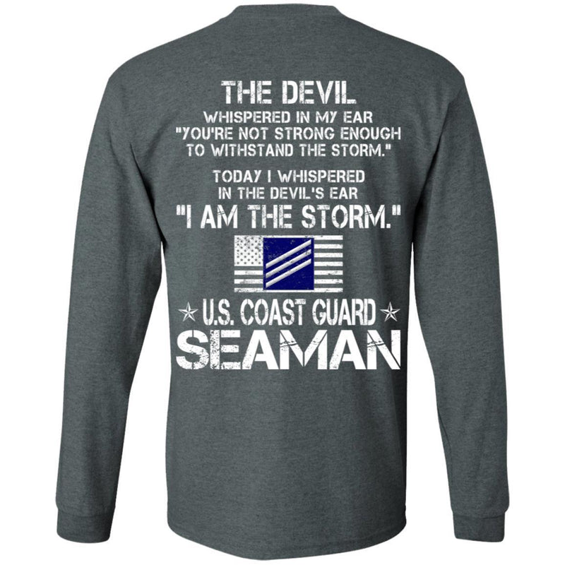 I Am The Storm - US Coast Guard Seaman CustomCat