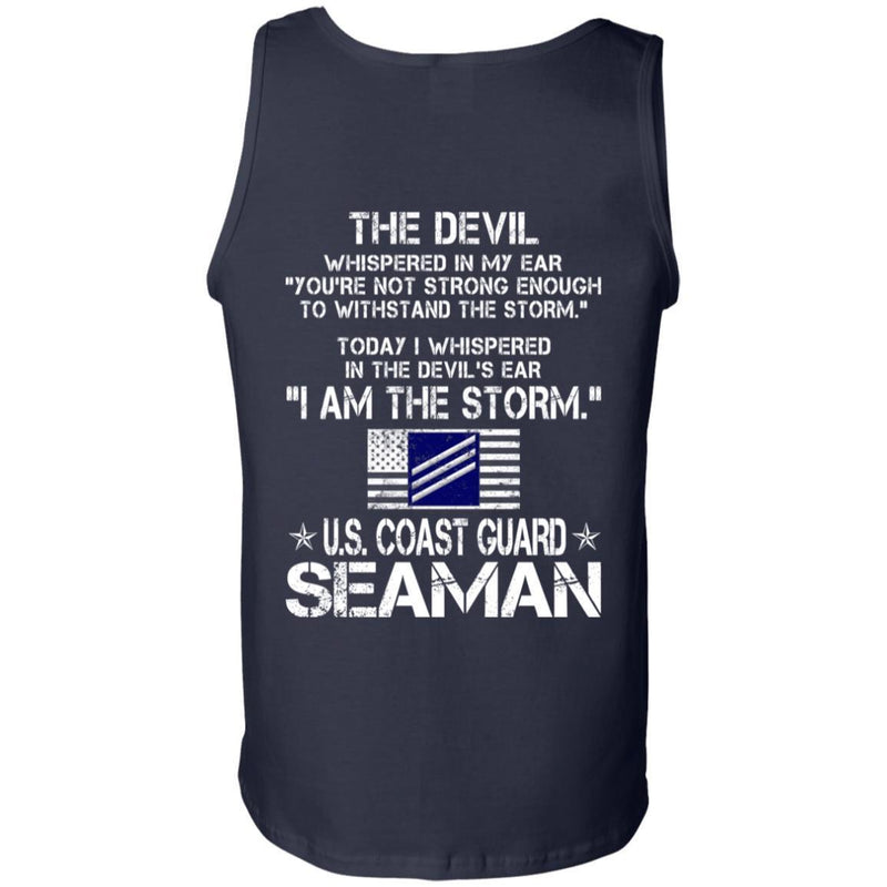 I Am The Storm - US Coast Guard Seaman CustomCat