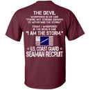 I Am The Storm - US Coast Guard Seaman Recruit CustomCat