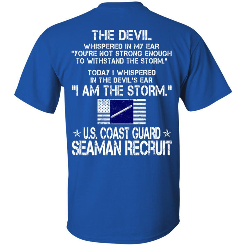 I Am The Storm - US Coast Guard Seaman Recruit CustomCat